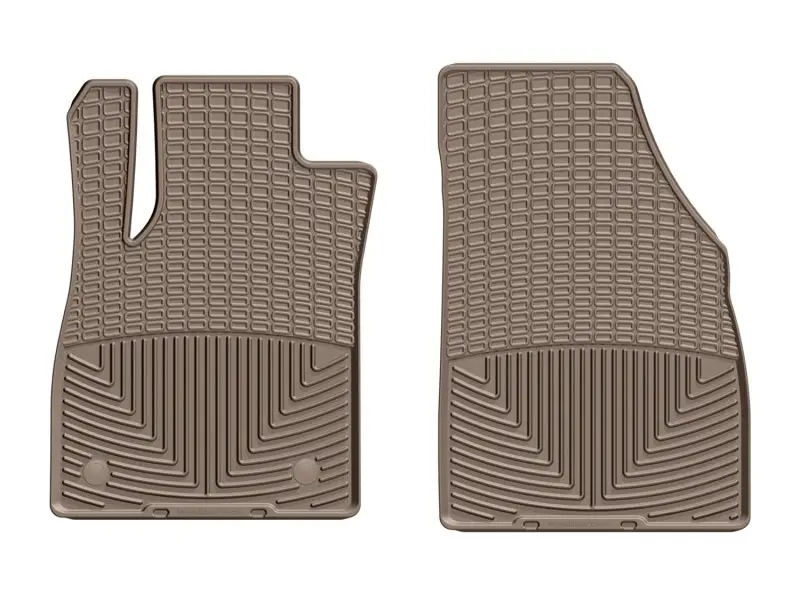 Weathertech 2013-2019 Chevrolet Trax Front Rubber Mats - Tan 1