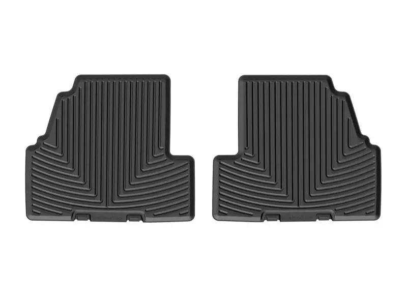 Weathertech 2014-2019 Chevrolet Trax Rear Rubber Mats - Black 1