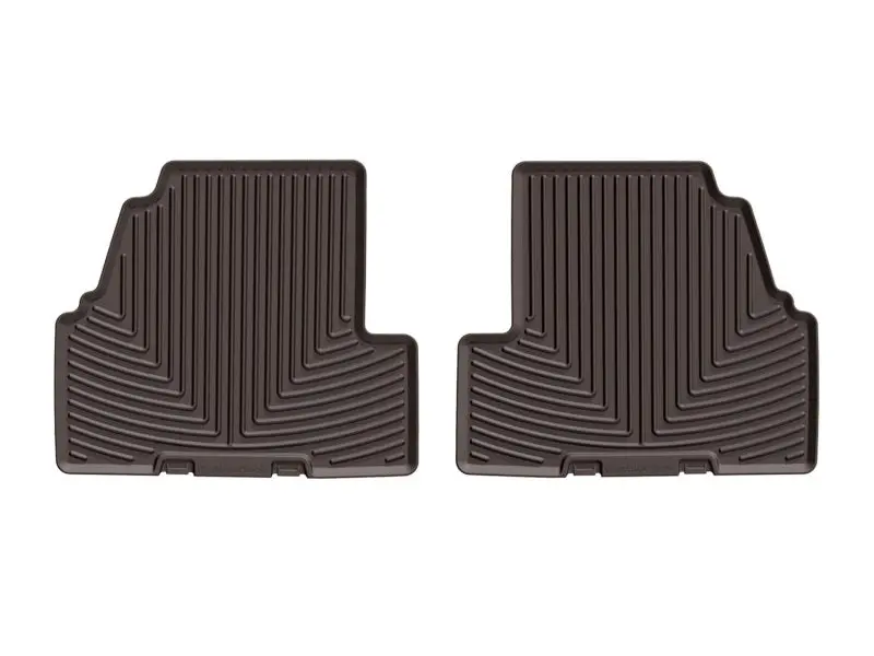 Weathertech 2014-2019 Chevrolet Trax Rear Rubber Mats - Cocoa 1