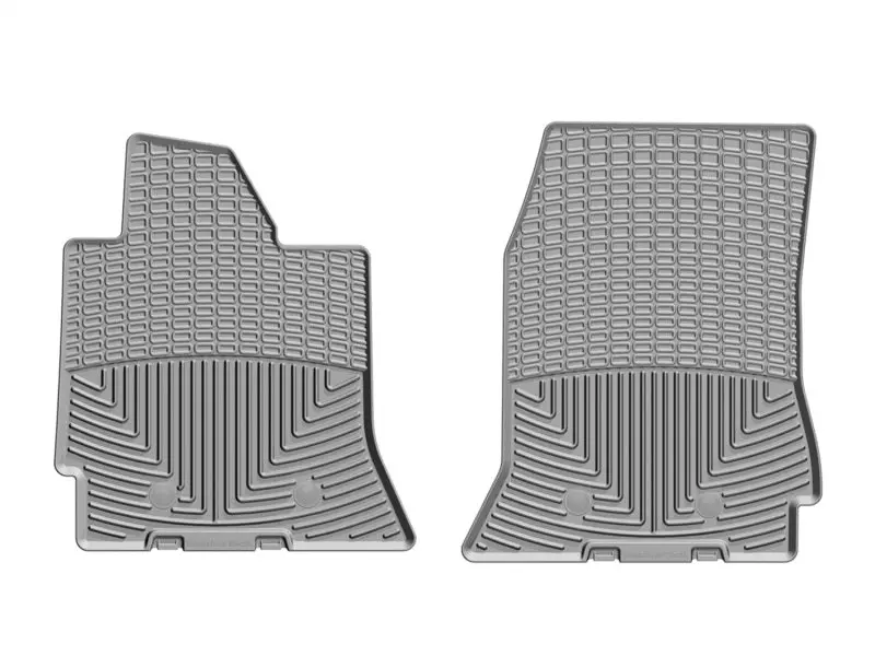 Weathertech 2014+ Chevrolet Corvette Front Rubber Mats - Grey 1