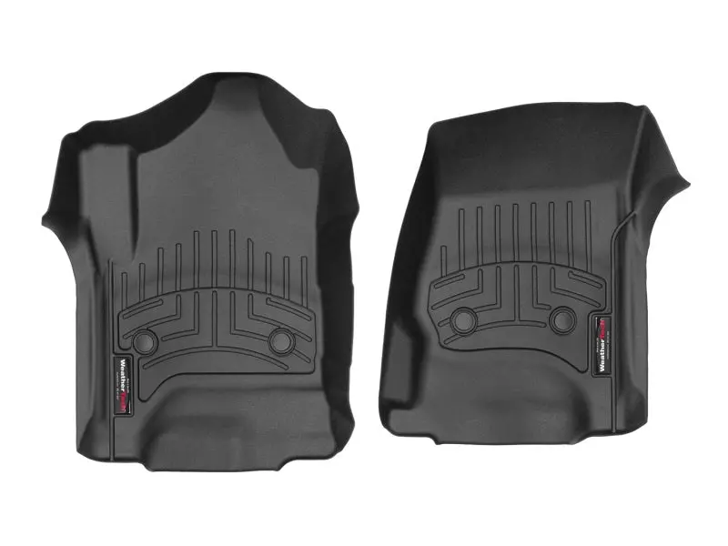 Weathertech 2014+ Chevrolet Silverado 1500 Front Floorliners - Black 1