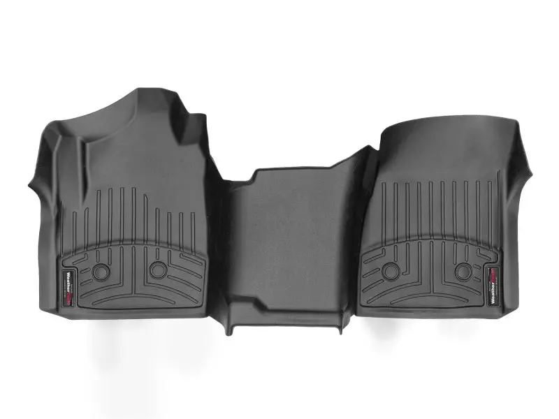 Weathertech 2014+ Chevrolet Silverado 1500 Front W/ Vinyl Floors Floorliner - Black 1