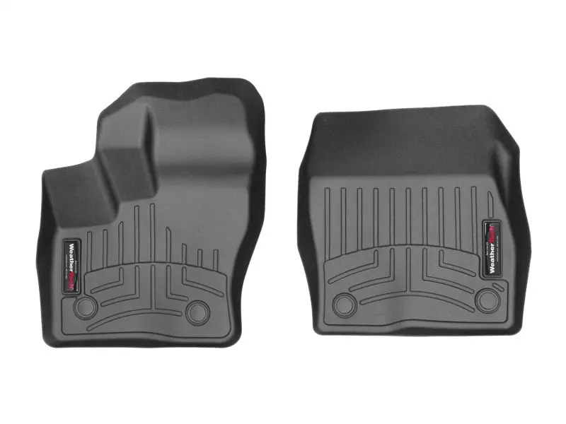 Weathertech 2014+ Ford Transit Connect W/Vinyl Floor Front Floorliner - Black 1