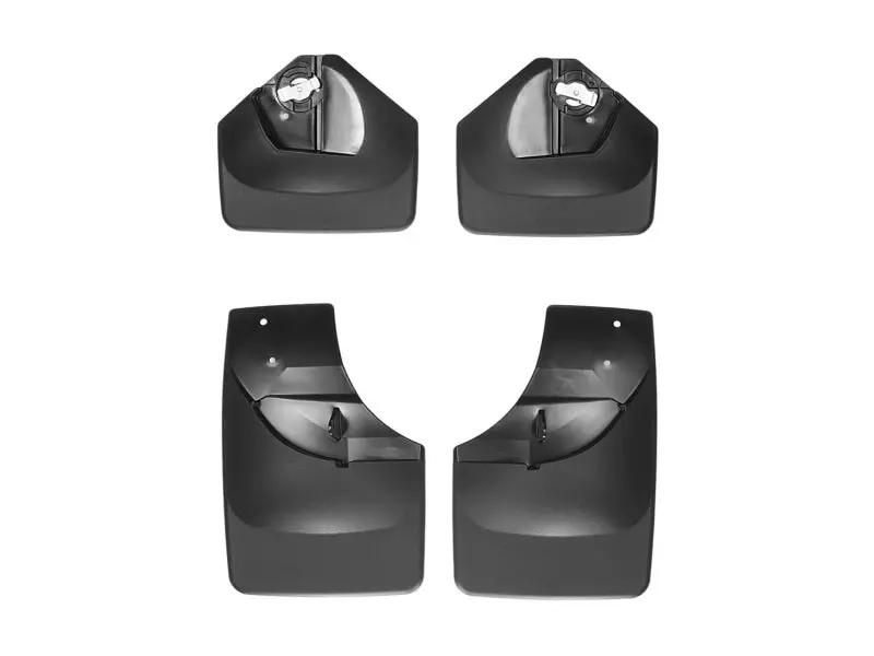 Weathertech 2014+ Ford Transit No Drill Mudflaps (Will Not Fit Dually/Oe Wheel Well Guards) - Black 2