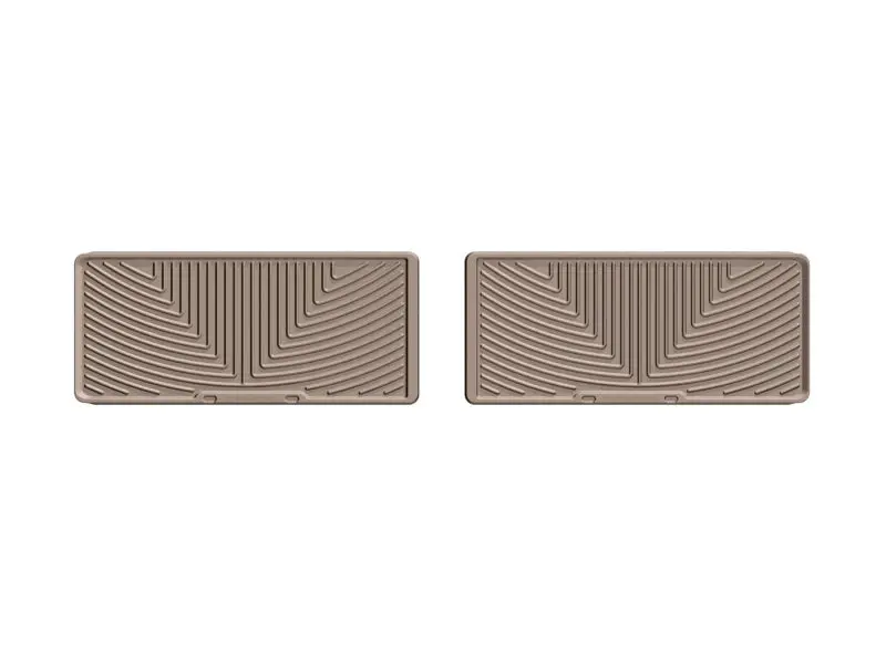Weathertech 2015-2020 Chevrolet Tahoe Rear Rubber Mats - Tan 1