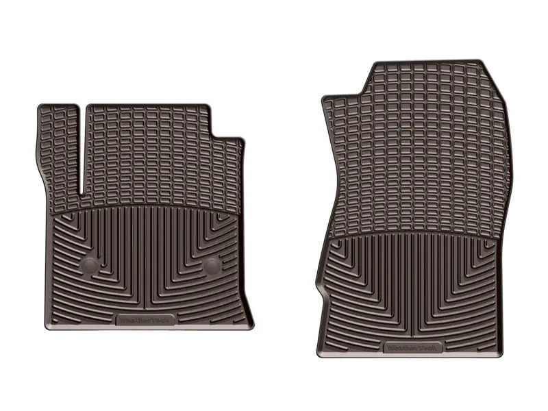 Weathertech 2015+ Cadillac Escalade Front Rubber Mats - Cocoa 1