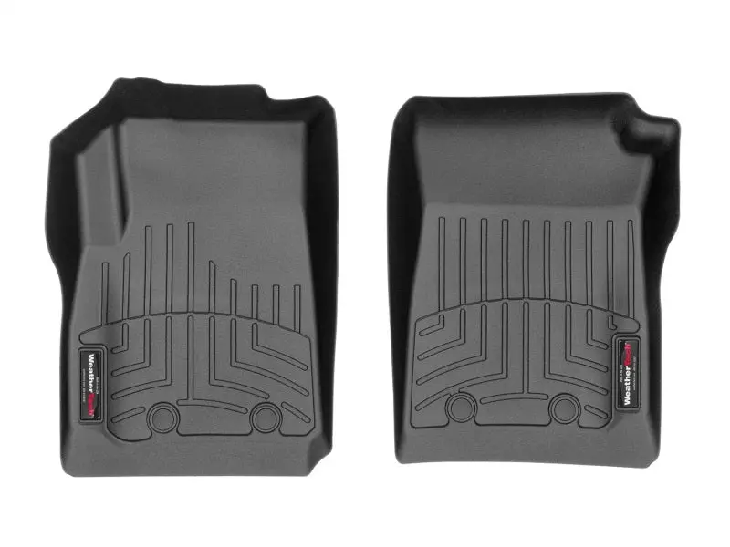 Weathertech 2015+ Chevrolet Colorado Extended Cab W/ Vinyl Floors Front Floorliner - Black 1
