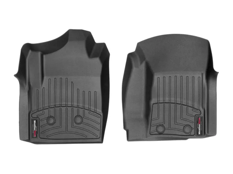 Weathertech 2015+ Chevrolet Silverado 3500 Regular Cab Front Floorliner - Black 1