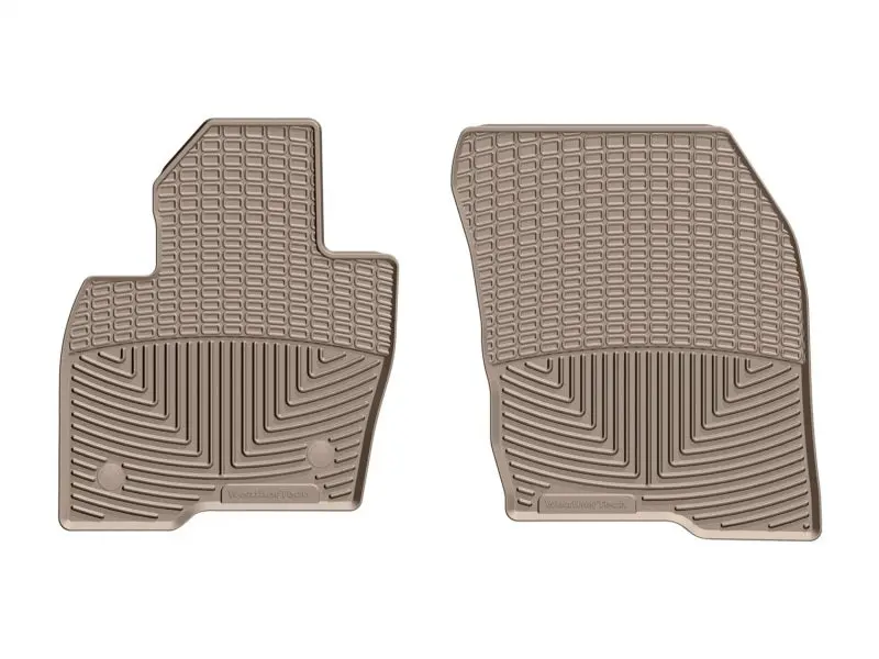 Weathertech 2015+ Ford Edge Front Rubber Mats - Tan 2