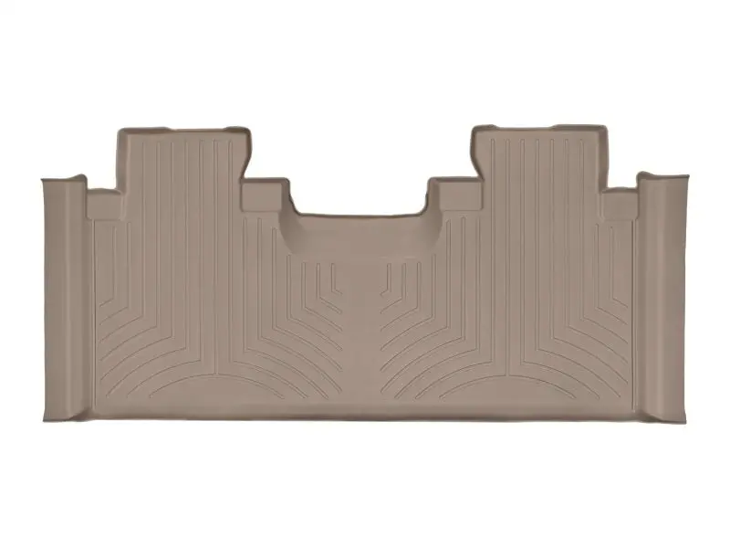 Weathertech 2015+ Ford F-150 Supercab Rear Floorliner - Tan W/ First Row Bucket Seats 1