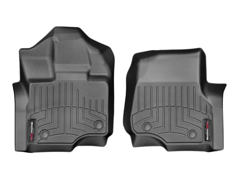 Weathertech 2015+ Ford F-150 Supercrew/Supercab Front Floorliner - Black 1