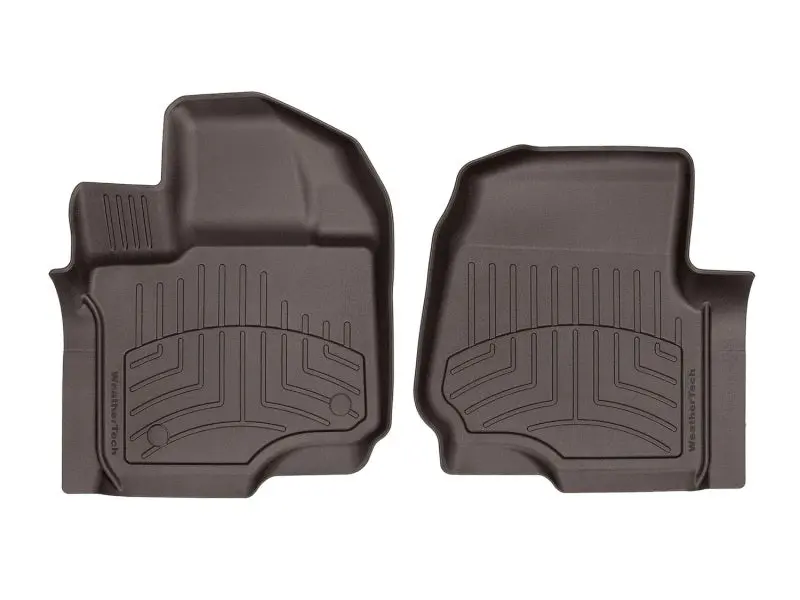 Weathertech 2015+ Ford F-150 Supercrew / Supercab Front Floorliner Hp - Cocoa 1