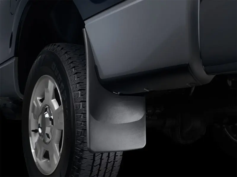 Weathertech 2015 Ford F-150 W/O Wheel Lip Module No Drill Rear Mudflaps 1