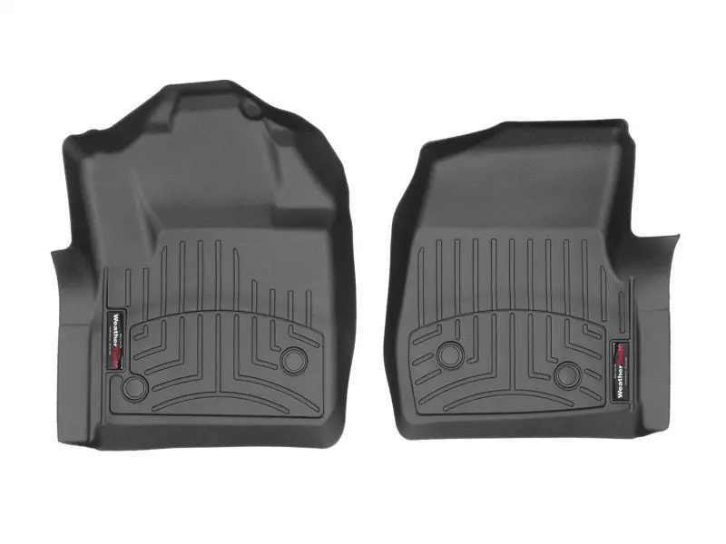 Weathertech 2015+ Ford F-250 / F-350 / F-450 / F-550 Vinyl Front Floorliner - Black 1
