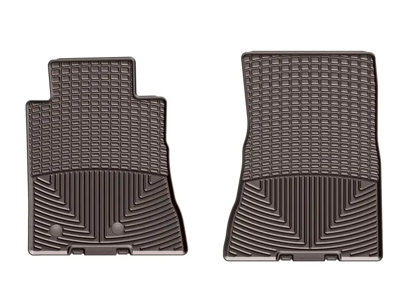 Weathertech 2015+ Ford Mustang Shelby Gt350/Gt350r Front Rubber Mats - Cocoa 1