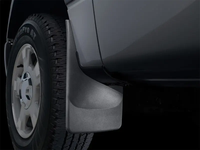 Weathertech 2015+ Gmc Sierra/Sierra Denali 3500 No Drill Mudflaps - Black 1