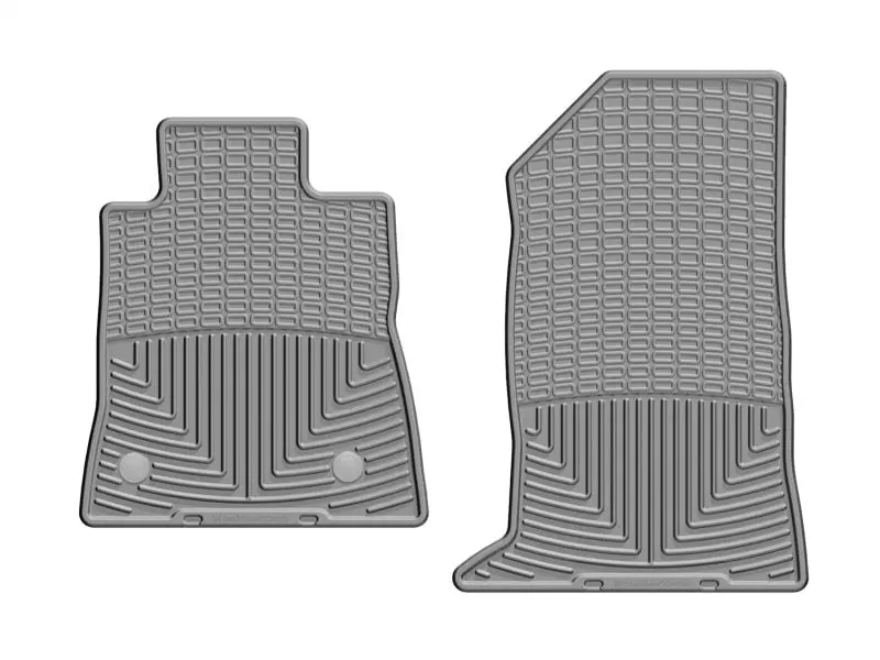 Weathertech 2016 + Chevrolet Camaro Front Rubber Mats - Grey 1