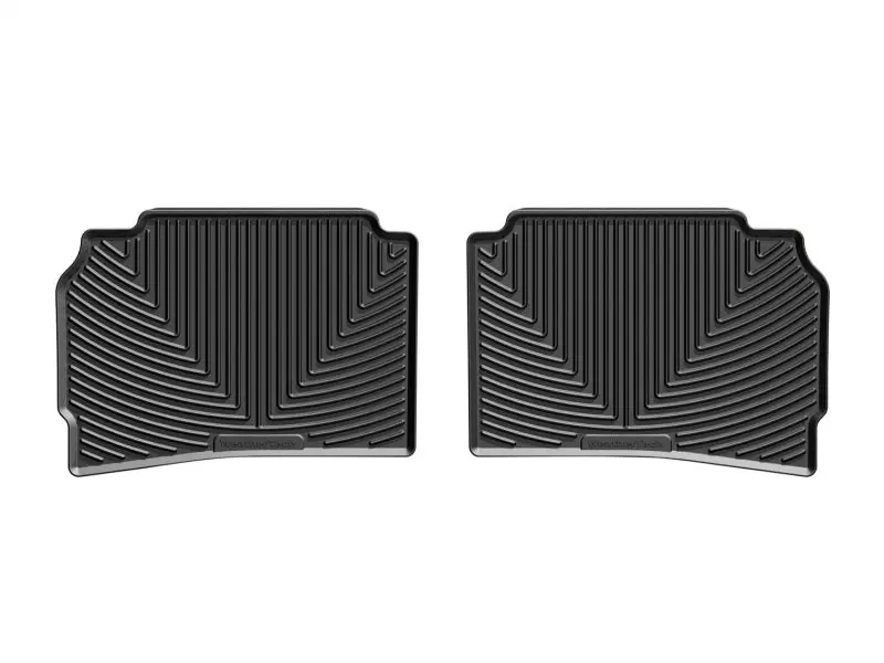 Weathertech 2016+ Chevrolet Malibu Rear Rubber Mats - Black 1