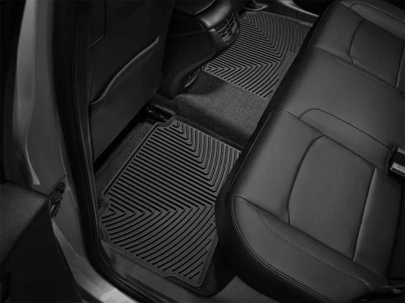 Weathertech 2016+ Chevrolet Malibu Rear Rubber Mats - Black 2