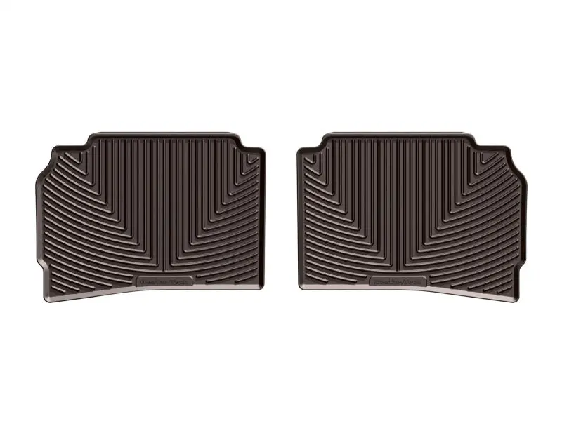 Weathertech 2016+ Chevrolet Malibu Rear Rubber Mats - Cocoa 1