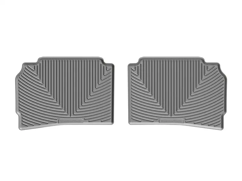 Weathertech 2016+ Chevrolet Malibu Rear Rubber Mats - Grey 1
