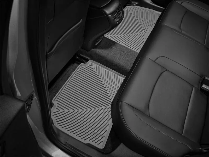 Weathertech 2016+ Chevrolet Malibu Rear Rubber Mats - Grey 2
