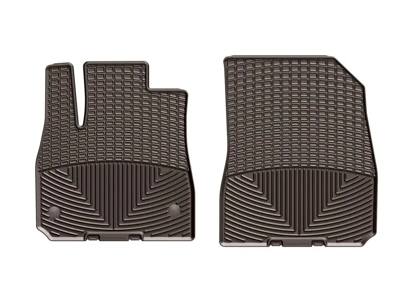 Weathertech 2016+ Chevy Malibu Front Rubber Mats - Cocoa 1