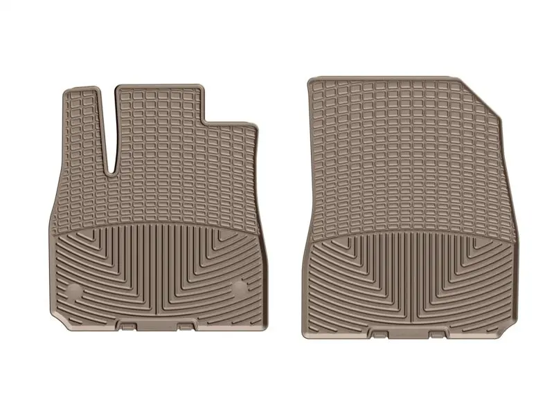 Weathertech 2016+ Chevy Malibu Front Rubber Mats - Tan 1