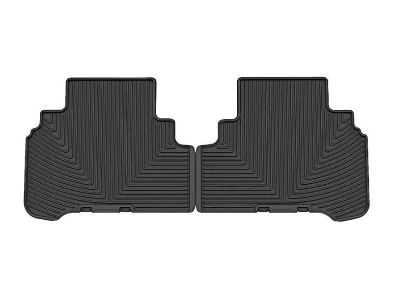 Weathertech 2017+ Chevrolet Bolt Ev Rear Rubber Mats - Black 1