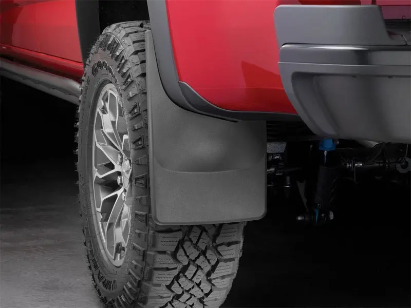 Weathertech 2017+ Chevrolet Colorado No Drill Mudflaps - Black (Zr2 Model Only) 2