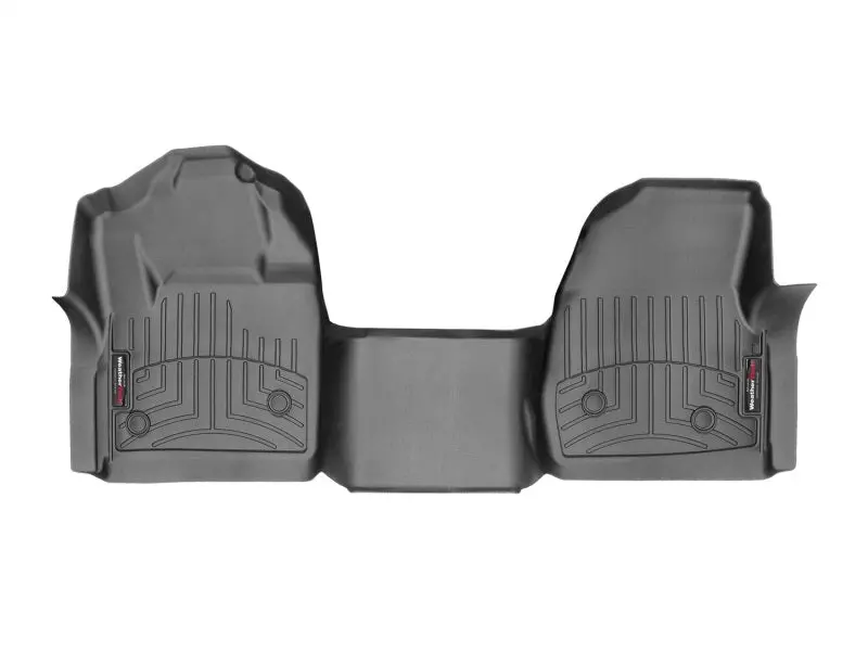 Weathertech 2017+ Ford F-250/350/450/550 Front Floorliner (Vinyl Floor/Regular Cab/Bench Seat) - Bk 1