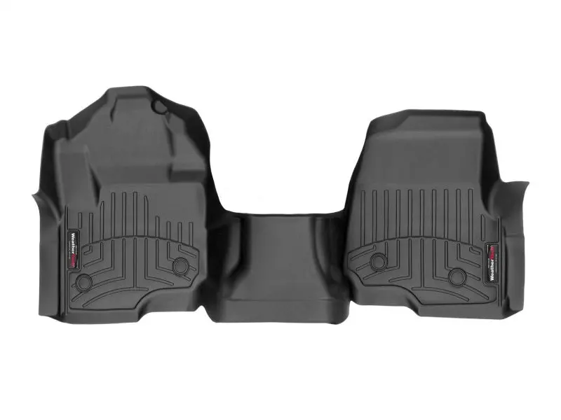 Weathertech 2017+ Ford F-250/350/450/550 Front Floorliner (Vinyl Floor/Regular Cab/Bucket Seat) - Bk 1