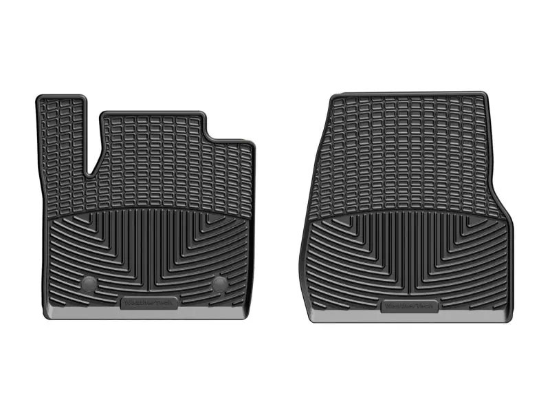 Weathertech 2017+ Ford F-250/F-350/F-450/F-550 Front Rubber Mats - Black 1