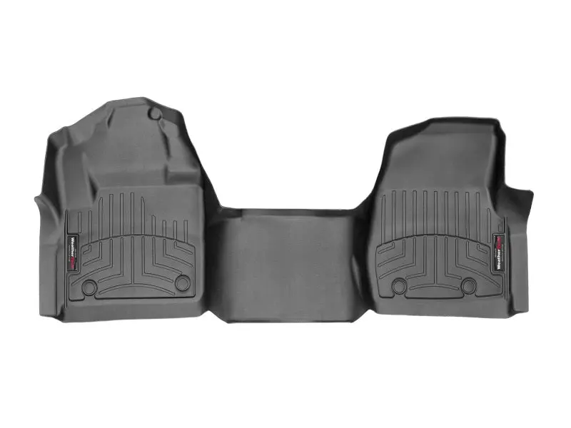 Weathertech 2017 Ford F-250/F-350/F-450/F-550 Regular Cab W/O Floor Shifter Front Floorliner - Black 1