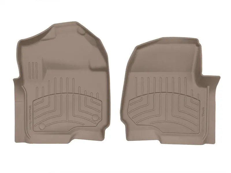 Weathertech 2017+ Ford F-250/F-350/F-450/F-550 Supercab/Supercrew Front Floorliner Hp - Tan 1