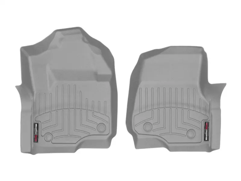 Weathertech 2017 Ford Super Duty (Super Cab / Crew Cab) Front Floorliners - Grey 1