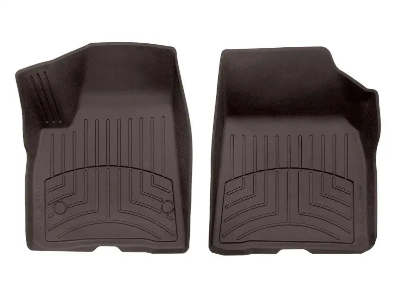 Weathertech 2017+ Gmc Acadia / Acadia Denali Front Floorliner Hp - Cocoa 1