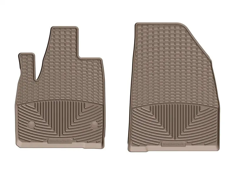 Weathertech 2017+ Gmc Acadia/Acadia Denali Front Rubber Mats - Tan 1