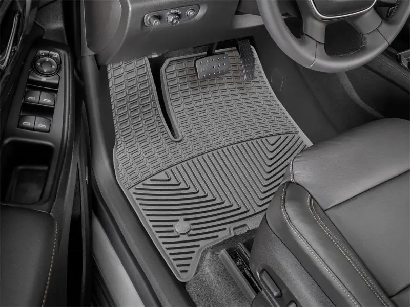 Weathertech 2018+ Chevrolet Traverse Front Rubber Mats - Grey 2