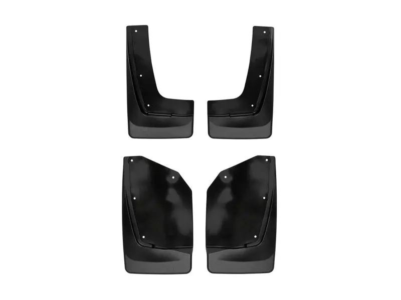 Weathertech 2018+ Chevrolet Traverse No Drill Mudflaps - Black 1