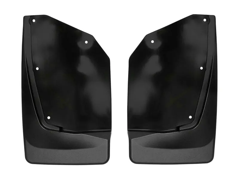 Weathertech 2018+ Chevrolet Traverse No Drill Mudflaps - Black 1