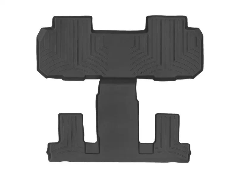 Weathertech 2018+ Chevrolet Traverse Rear Floorliner - Black (2Nd Row Bucket Seats) 1