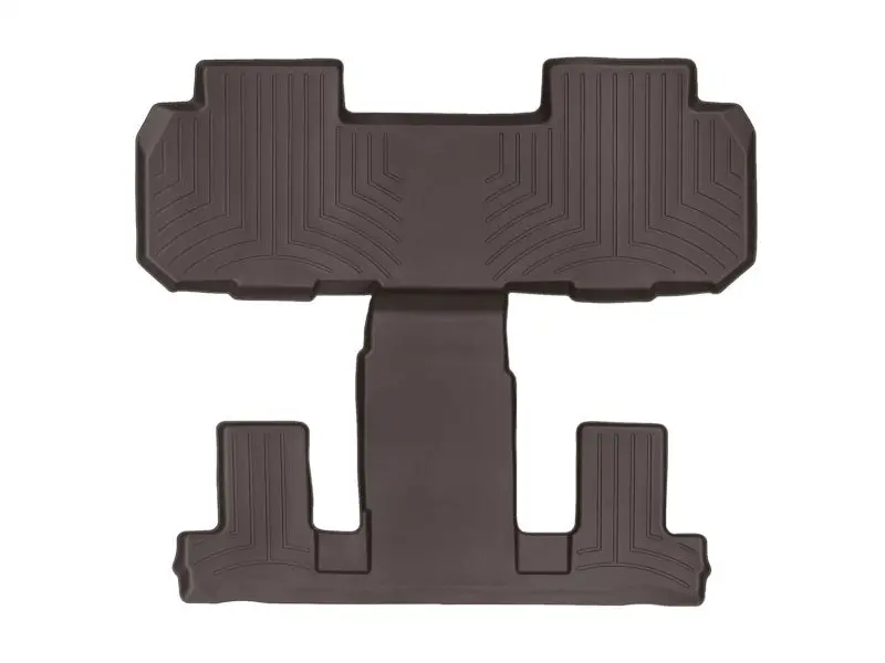 Weathertech 2018+ Chevrolet Traverse Rear Floorliner - Cocoa (2Nd Row Bucket Seats) 1