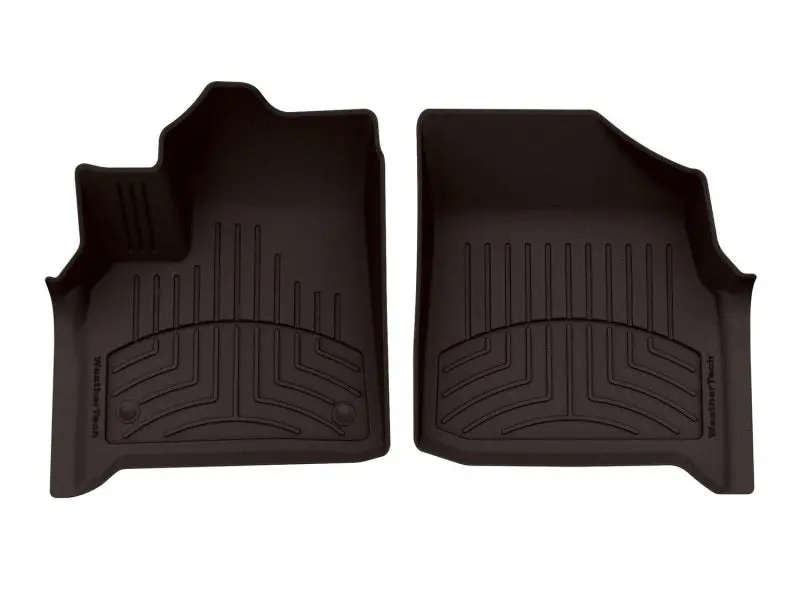 Weathertech 2018+ Chevrolet Traverse (W/Bench 2Nd Row) Front Floorliner Hp - Cocoa 1