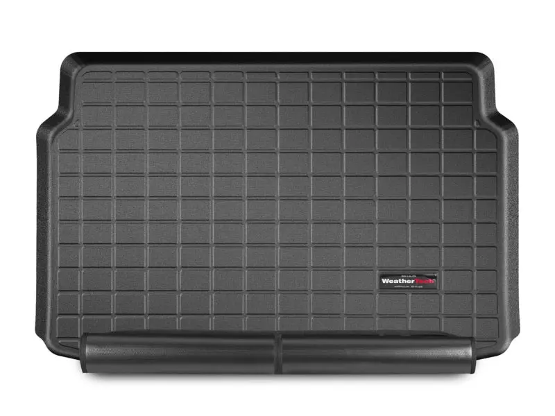 Weathertech 2018+ Ford Ecosport Cargo Liner W/ Bumper Protector - Black (Adj Cargo Floor In Middle) 1