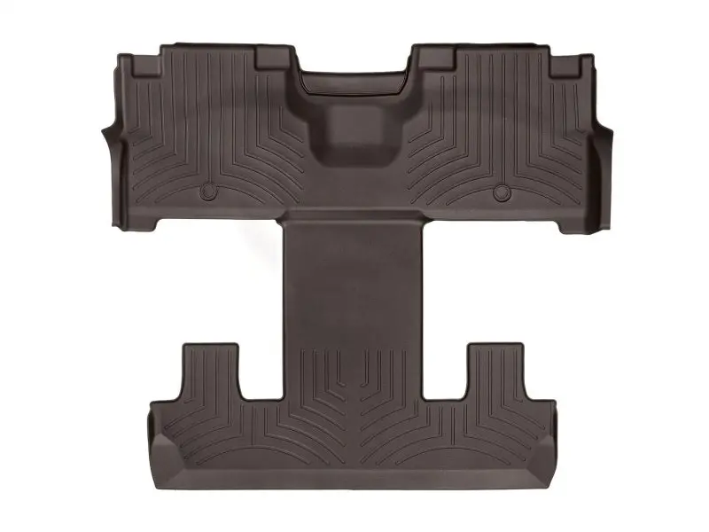 Weathertech 2018+ Ford Expedition 2Nd Row Bucket Seats Rear Floorliner - Cocoa 1