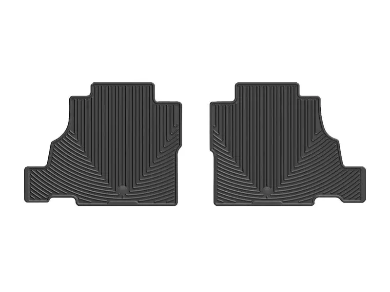 Weathertech 2018+ Lincoln Navigator / Navigator L Rear Rubber Mats - Black 1
