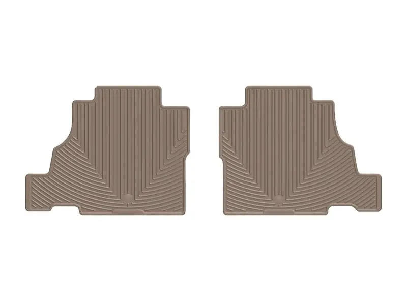 Weathertech 2018+ Lincoln Navigator / Navigator L Rear Rubber Mats - Tan 1