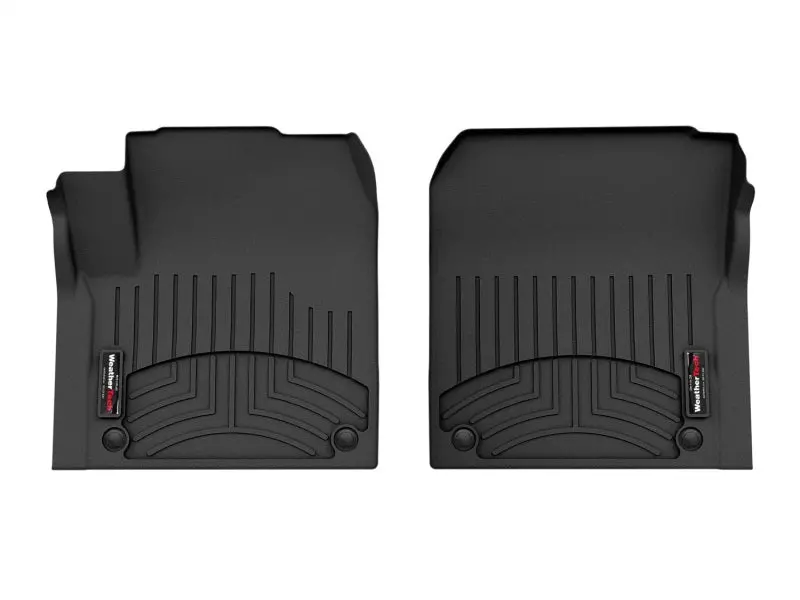 Weathertech 2018+ Volvo Vnl/Vnr-Series (Auto Trns/Vnr Dsl) Front Floorliner (Vinyl Floors) - Black 1