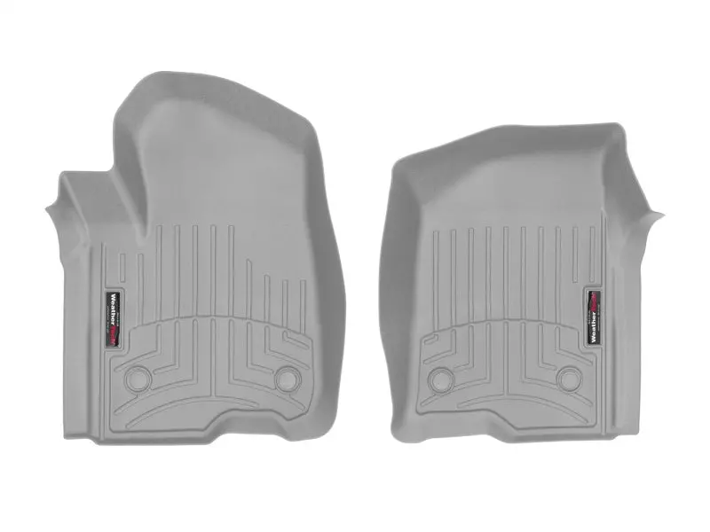 Weathertech 2019+ Chevrolet Silverado 1500 Crew Cab Front Floorliner - Grey 1